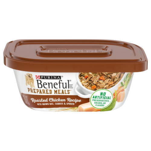 Purina Beneful Dog Food, Roasted Chicken Recipe, Prepared Meals