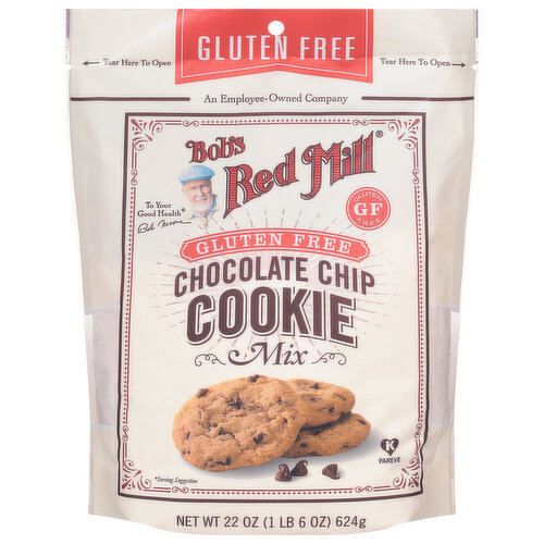 Bob's Red Mill Cookie Mix, Gluten Free, Chocolate Chip