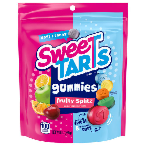 Sweetarts Candy, Fruity Splitz, Gummies