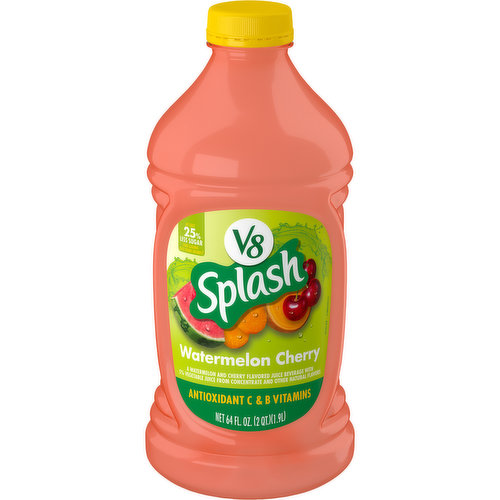 V8® Splash® Watermelon Cherry Flavored Juice Beverage