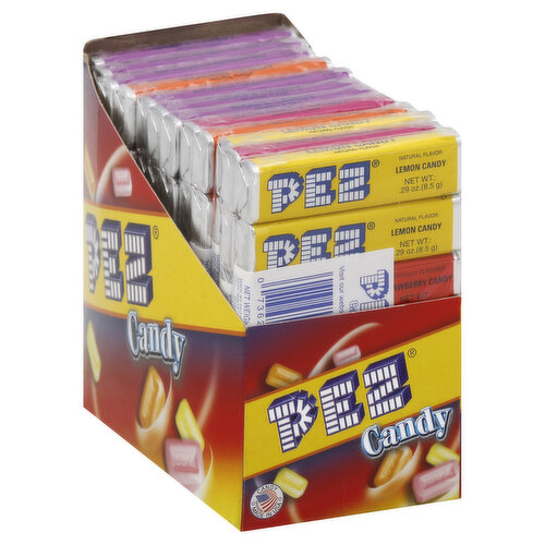Pez Candy Counter Display, Single Roll Refills