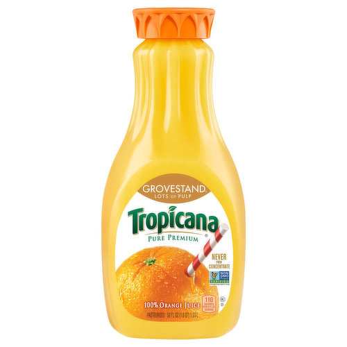 Tropicana Grovestand 100% Juice, Orange