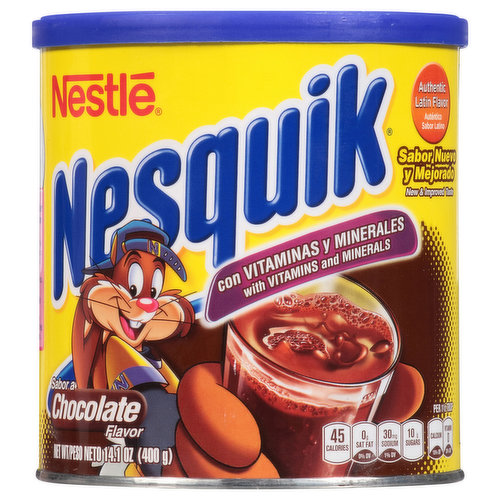 Nesquik Drink Mix, Chocolate Flavor