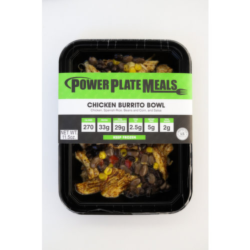 Power Plate Meals Chicken Burrito Bowl