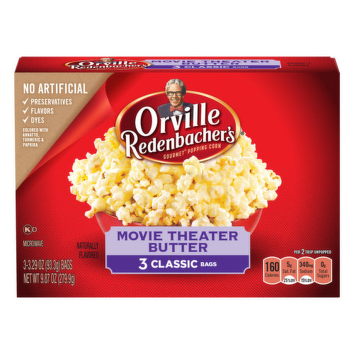 Movie Time Popcorn Kit (Microwave)