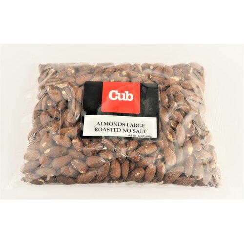 Bulk Almonds Large Roasted No Salt