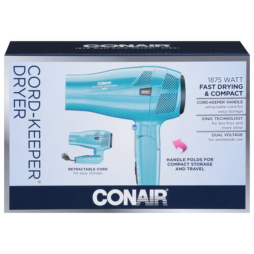 Conair cord shop keeper dryer