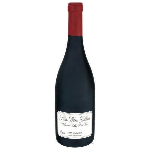 Shea Vineyard is located in the Yamhill-Carlton AVA in Oregon’s Willamette Valley. Our Estate Pinot Noir is a blend that best expresses that overall fruit quality of Shea Vineyard in any given vintage. We select the Estate from throughout the two hundred acre site and the wine contains every clone of Pinot noir we grow: Pommard, Wadenswil and several Dijon clones. Careful vineyard practices are matched by restrained winemaking, allowing each vintage to unfold and reveal its unique offering.
