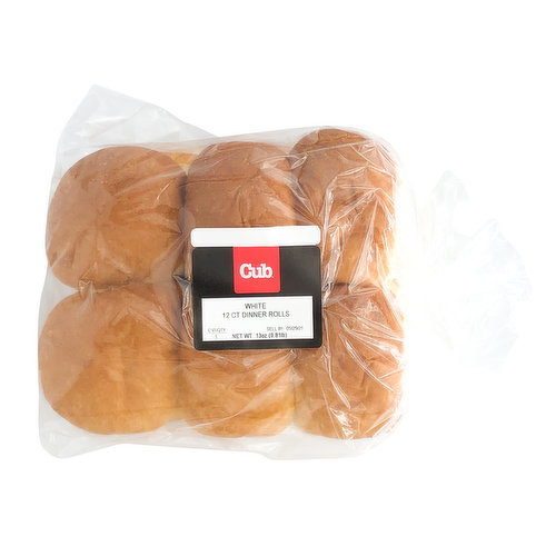 Cub Bakery White Dinner Rolls