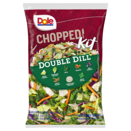 Dole Chopped Kit, Double Dill