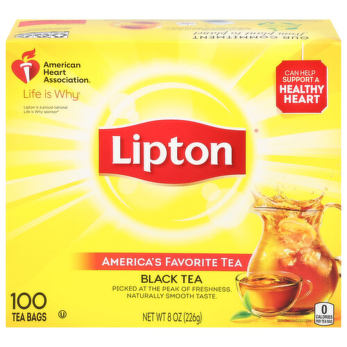 Lipton Black Tea, Tea Bags