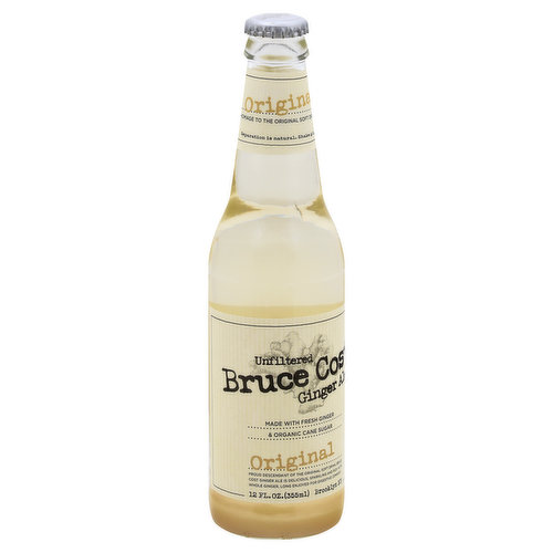 Bruce Cost Ginger Ale, Original