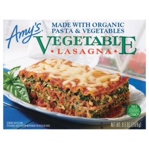Amy's Lasagna, Vegetable