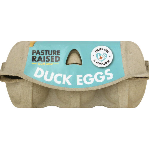 U.S.D.A. Organic Duck Eggs (Half-Dozen, Soy Free) – Happy