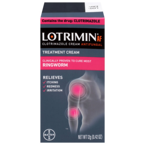 Lotrimin AF Treatment Cream, Antifungal, Ringworm