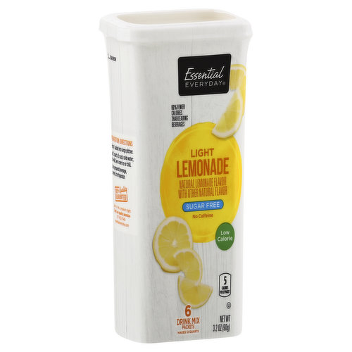 Essential Everyday Drink Mix, Sugar Free, Lemonade, Light