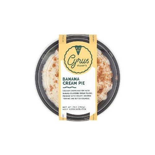 Cyrus O'Leary's Banana Cream Pie, 4 Inch