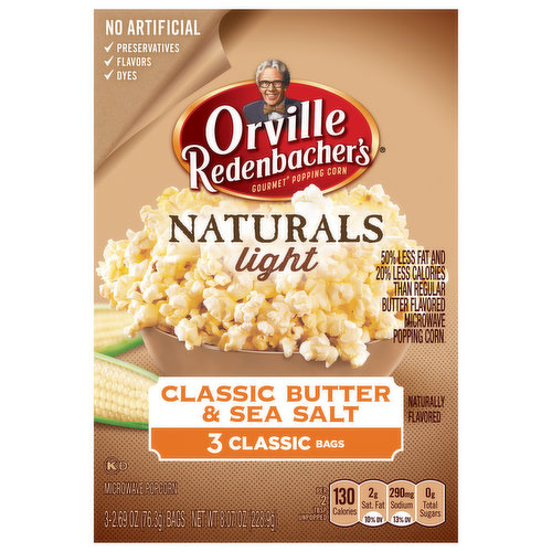 Naturals Light – Classic Butter & Sea Salt