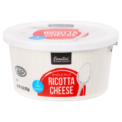 Essential Everyday Ricotta Cheese, Whole Milk