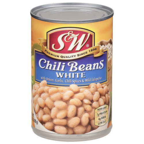 S&W Chili Beans, White