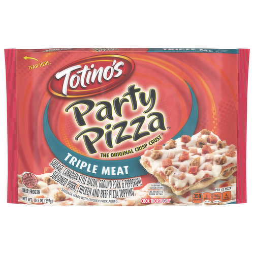 Totino's Party Pizza, Triple Meat