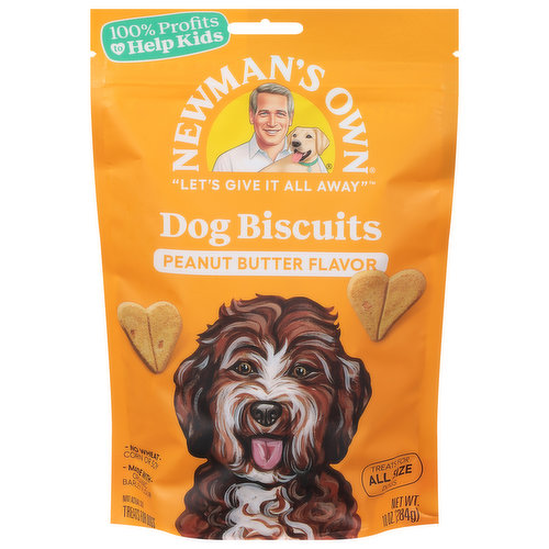Newman's Own Dog Biscuits, Peanut Butter Flavor