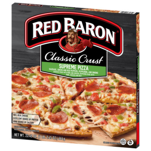 Red baron french bread sales pizza supreme