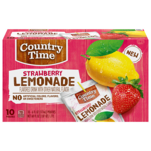 Country Time Lemonade, Strawberry