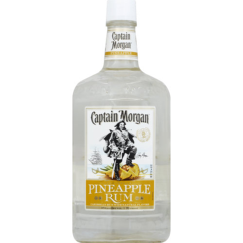 Captain Morgan Rum, Pineapple, Caribbean