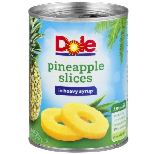 Dole Pineapple Slices in Heavy Syrup