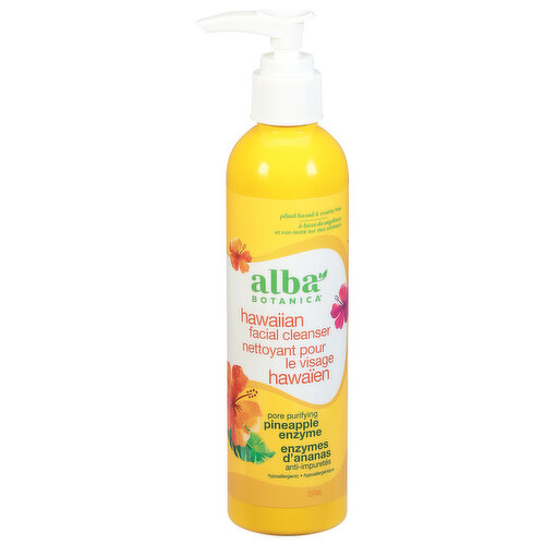 Alba Botanica Facial Cleanser, Hawaiian