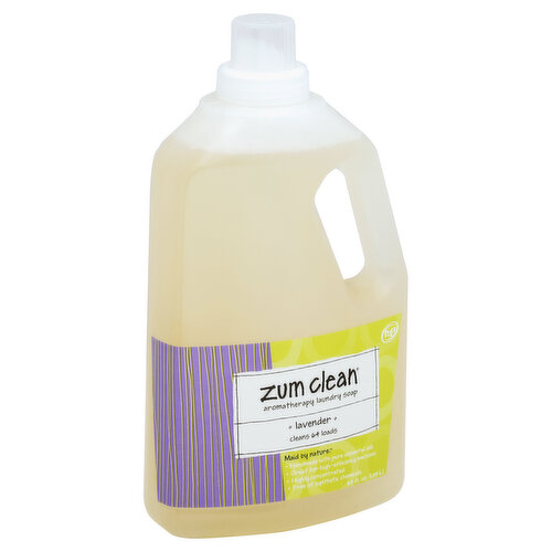 Zum Clean Laundry Soap, Aromatherapy, HE, Lavender