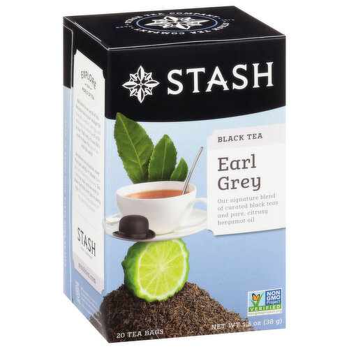 Stash Black Tea, Earl Grey, Tea Bags