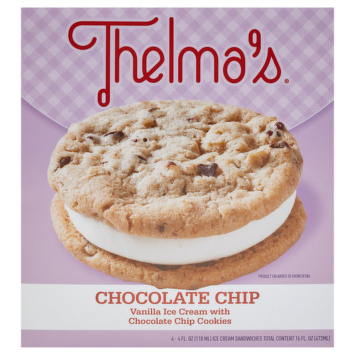 Thelma's Ice Cream Sandwiches, Chocolate Chip