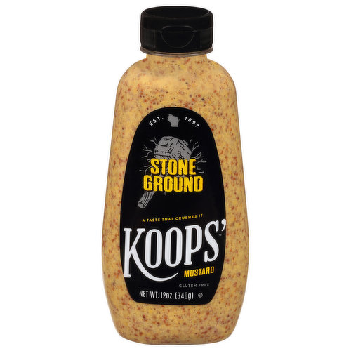Koops' Mustard, Stone Ground