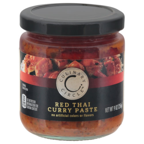 Culinary Circle Curry Paste, Red Thai