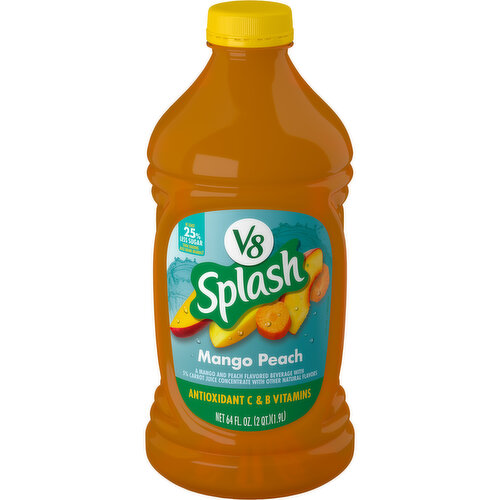 V8® Splash® Mango Peach Vegetable Juice Beverage