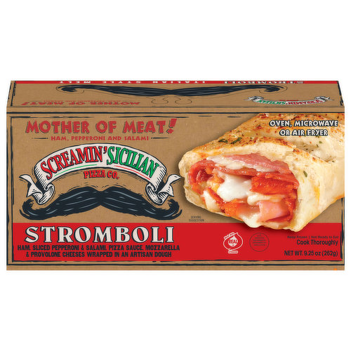 Screamin' Sicilian Pizza Co. Stromboli, Mother of Meat!