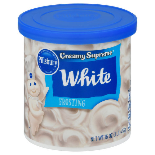 Pillsbury Creamy Supreme Frosting, White