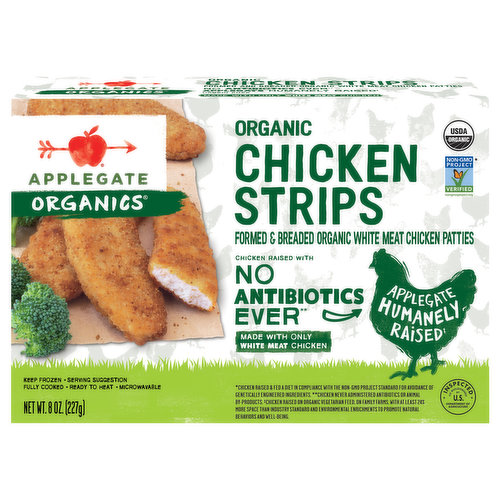 Applegate Organics Chicken Strips, Organic