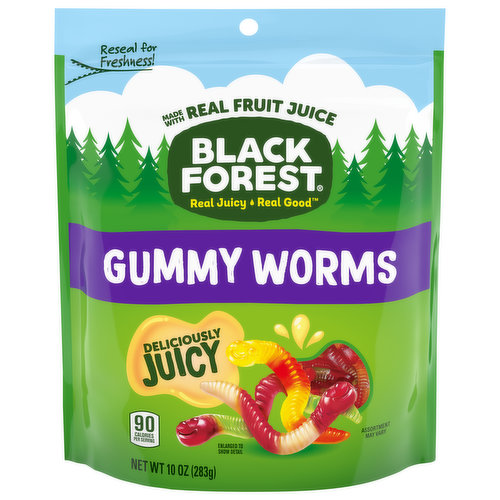 Black Forest Gummy Worms