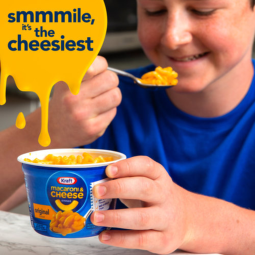 Kraft Original Macaroni & Cheese Easy Microwavable Dinner