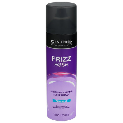 John Frieda Frizz Ease Hairspray, Moisture Barrier, Firm Hold