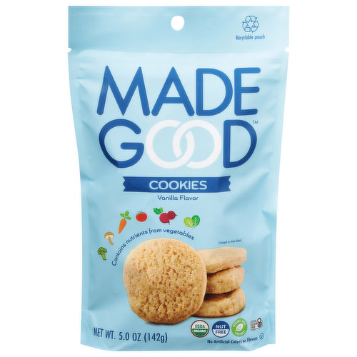 MadeGood Cookies, Vanilla Flavor