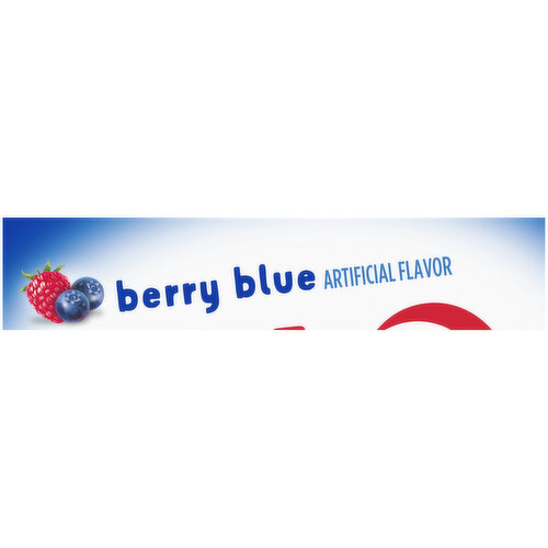 Jell-O Berry Blue Artificially Flavored Gelatin Dessert Mix, 3 oz Box