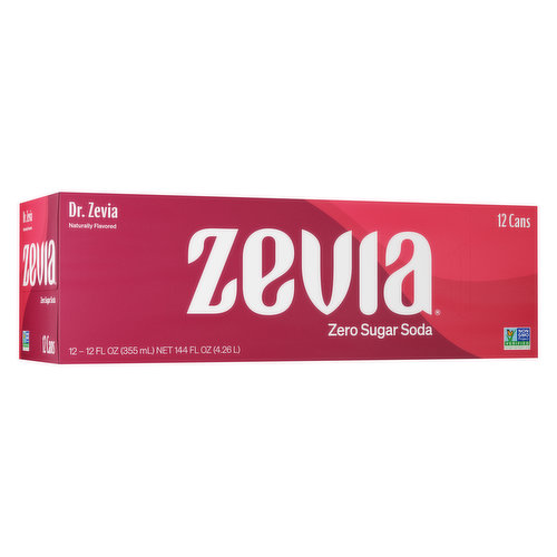 Zevia Soda, Zero Calorie, Dr Zevia