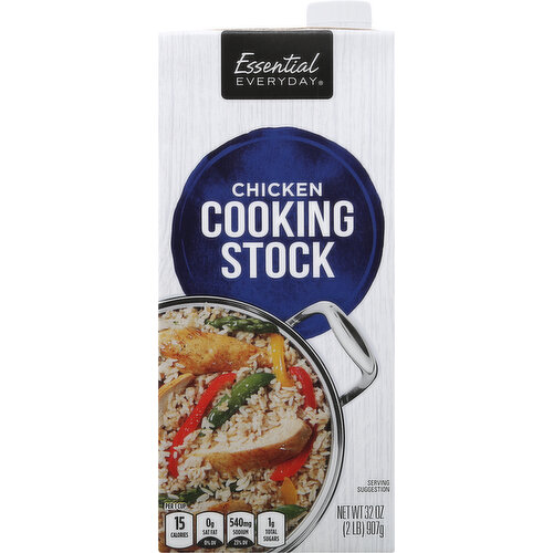 15 calories; 0 g sat fat (0% DV); 540 mg sodium (23% DV); 1 g total sugars. Great products at a price you'll love - that's Essential Everyday. Our goal is to provide the products your family wants, at a substantial savings versus comparable brands. We're so confident that you'll love essential everyday, we stand behind our products with a 100% satisfaction guarantee. 100% Quality Guaranteed: Like it or let us make it right. That's our quality promise. 877-932-7948. essentialeveryday.com. essentialeveryday.com. Please recycle. Product of Canada. Packaging made in Germany.