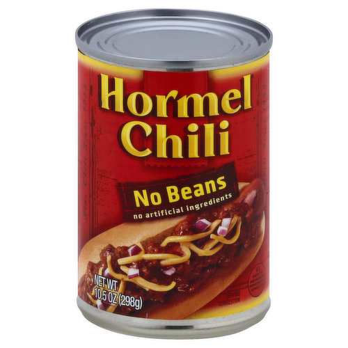 Hormel Chili, No Beans