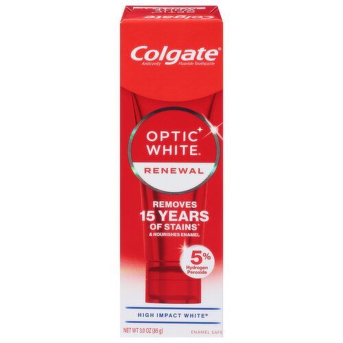 Colgate Optic White Toothpaste, Renewal