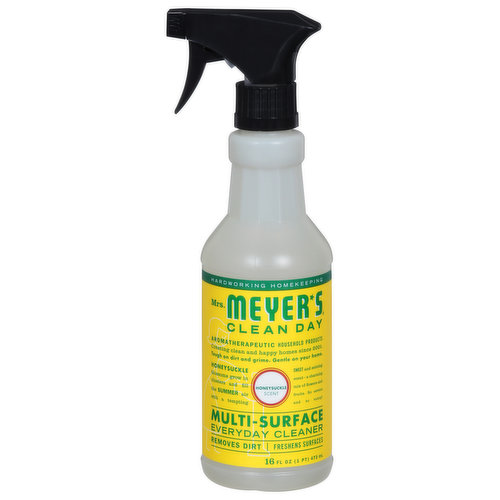 Mrs. Meyer's Clean Day Everyday Cleaner, Multi-Surface, Honeysuckle Scent